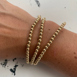 Gold Ball Bracelet 